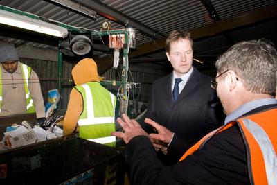 Nick Clegg in Oadby and Wigston