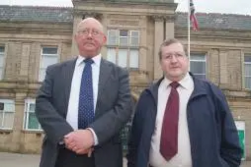 Cllr Roy Davies & Kevin Connor