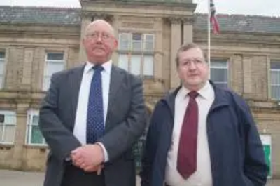 Cllr Roy Davies & Kevin Connor