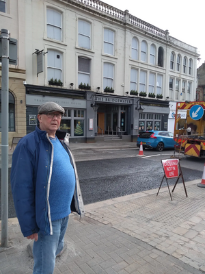 Pedestrian crossing repair