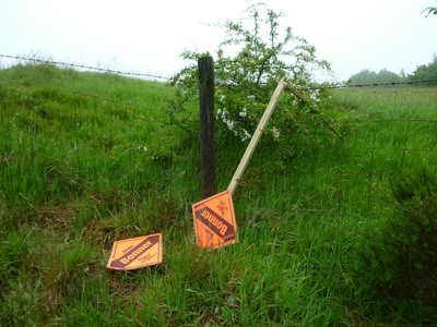 Broken Lib Dem Poster  Hoddlesden