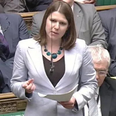 Jo Swinson speaking in Parliament