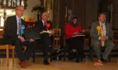 Paul English - Lib Dem Parliamentary Candidate - Blackburn at Cathedral Hustings