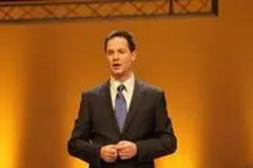 Nick Clegg MP, Leader of the Liberal Democrats