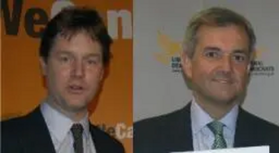 Nick Clegg and Chris Huhne